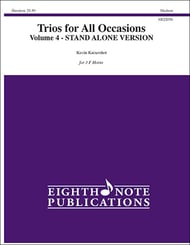 Trios for All Occasions, Vol. 4 French Horn Trio - Stand Alone Version cover